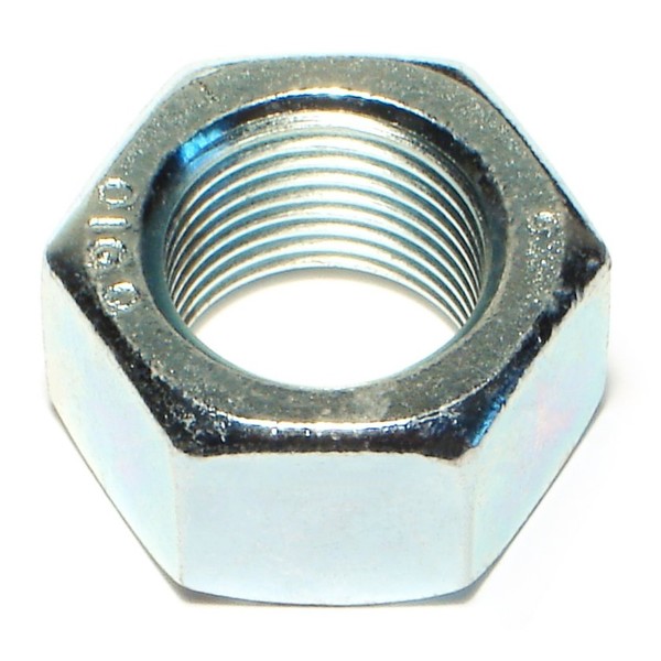 Midwest Fastener Hex Nut, 7/8"-14, Steel, Grade 5, Zinc Plated, 3 PK 69131